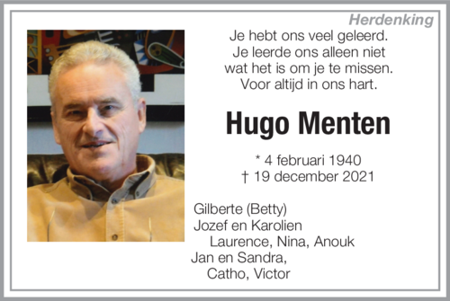 Hugo Menten