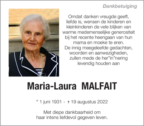 Maria-Laura Malfait