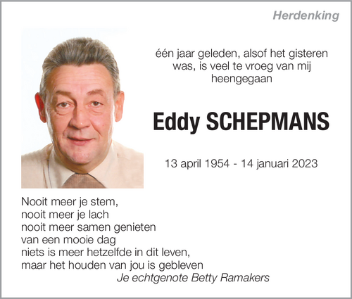 Eddy Schepmans