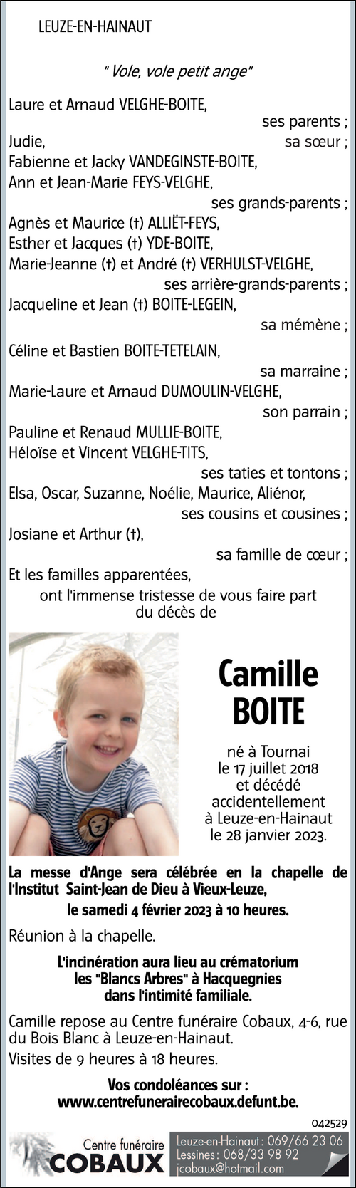 Camille BOITE