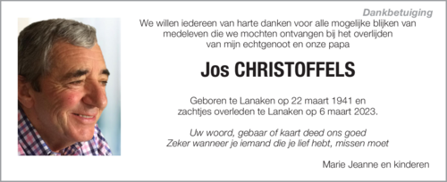 Jos Christoffels