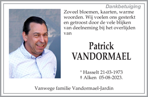 Patrick Vandormael