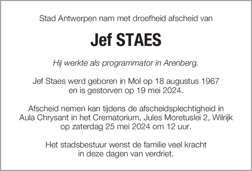 Jef Staes