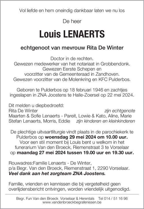 Louis Lenaerts