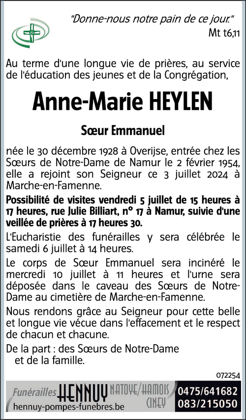 Anne-Marie HEYLEN