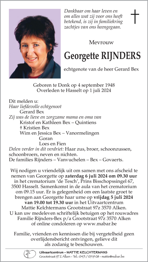 Georgette Rijnders