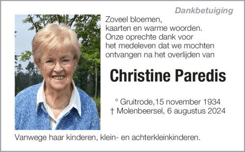 Christine Paredis