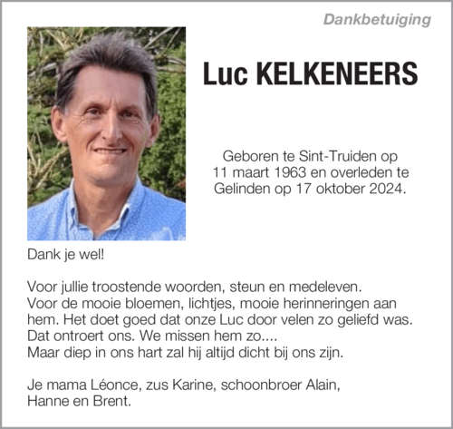 Luc Kelkeneers