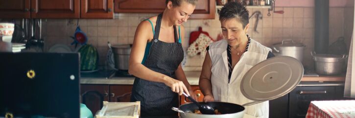 mama herdenken koken